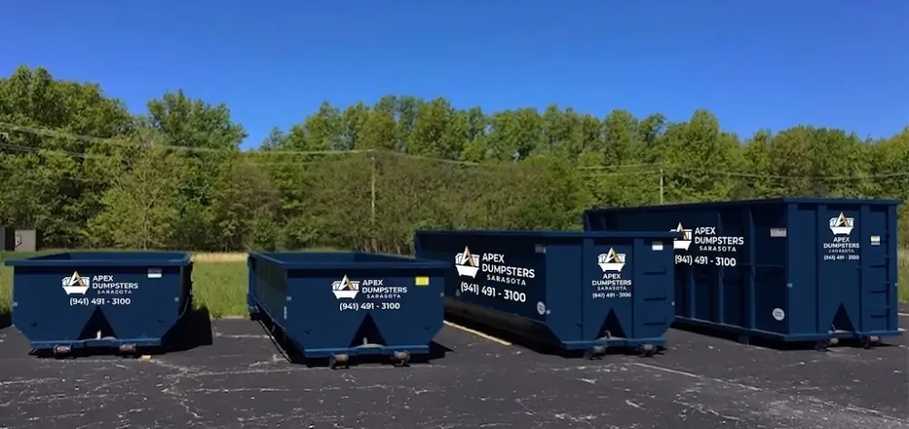 40 yard dumpster rental Sarasota FL commercial