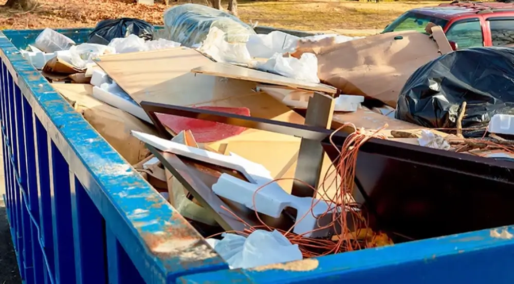 Construction dumpster rental Sarasota FL job site